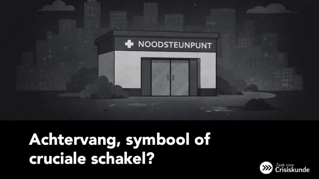 Noodsteunen weerbare samenleving