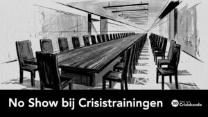 Wat doe je als deelnemers niet komen opdagen bij een crisistraining omdat ze door de waan van de dag opgeslokt worden in hun eigen werk wat ze belangrijker vinden? In dit artikel een aantal richtingen op basis van psychologie en ervaring hoe je dat kunt verminderen.