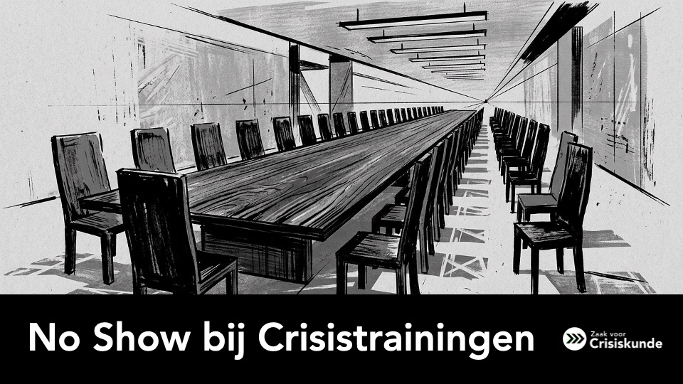 Wat doe je als deelnemers niet komen opdagen bij een crisistraining omdat ze door de waan van de dag opgeslokt worden in hun eigen werk wat ze belangrijker vinden? In dit artikel een aantal richtingen op basis van psychologie en ervaring hoe je dat kunt verminderen.